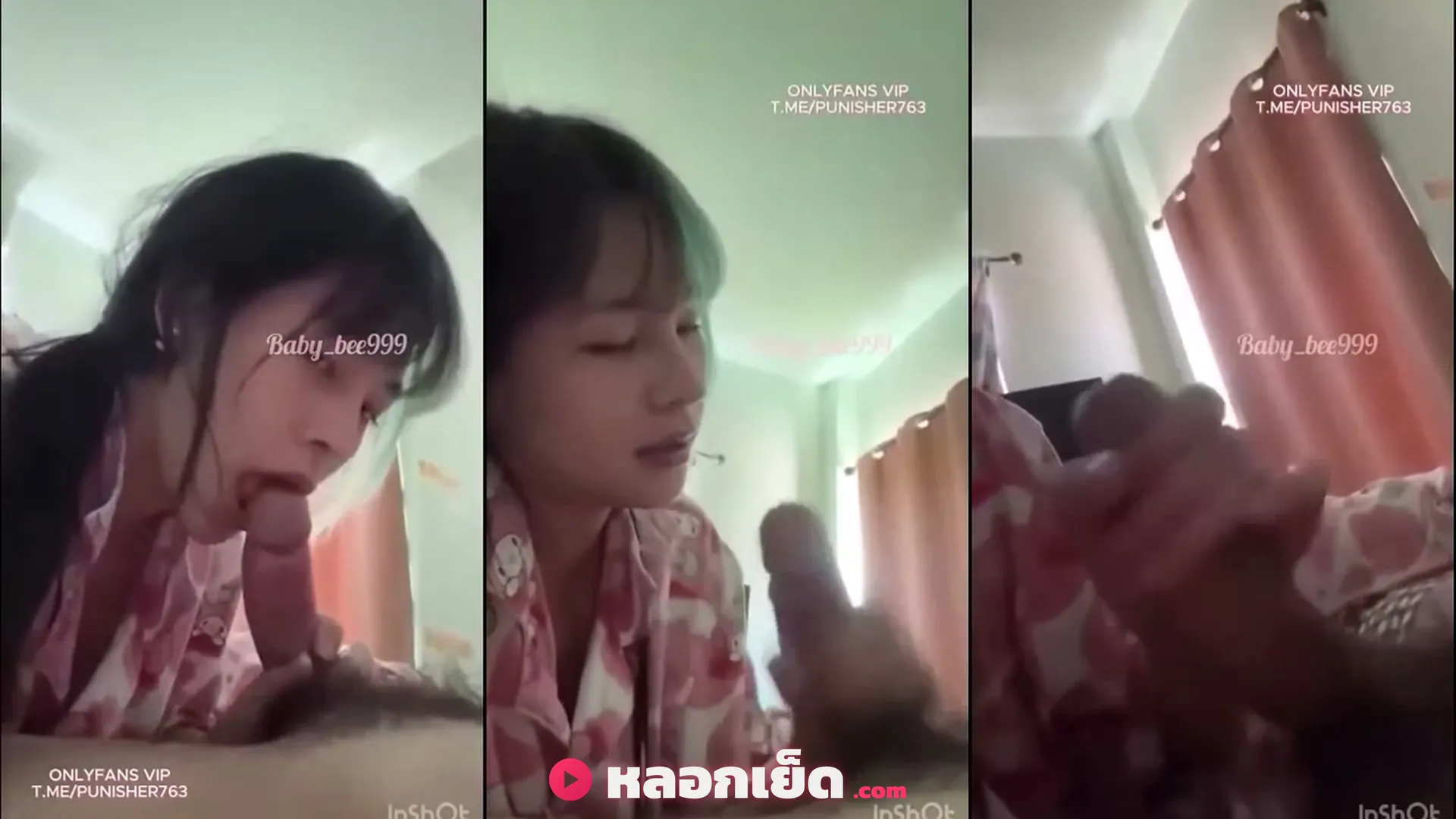 คลิปหลุดมาใหม่ คลิปxxx Baby_bee999 ตื่นมาเงี่ยนจัดจับควยอมสดก่อนโดนเย็ดไม่ยั้ง